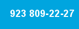 923 809-22-27